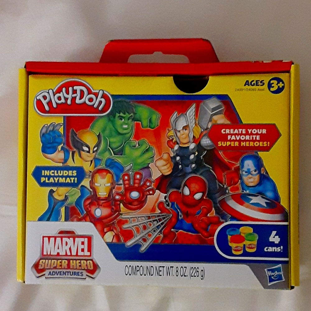 MARVEL Super Heroes Adventures  Play-Doh
